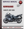 Thumbnail Kawasaki 1400GTR 2007-2009 Factory Service Repair Manual Download PDF