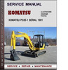 Thumbnail Komatsu PC25-1 Serial 1001 and up Factory Service Repair Manual Download PDF Thumbnail Komatsu PC25-1 Serial 1001 and up Factory Service Repair Manual Download PDF