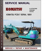 Thumbnail Komatsu PC30-7 Serial 18001 and up Factory Service Repair Manual Download PDF Thumbnail Komatsu PC30-7 Serial 18001 and up Factory Service Repair Manual Download PDF