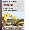 Thumbnail Komatsu PC300-7 PC300LC-7  Serial 40001 AND UP Factory Service Repair Manual Download PDF