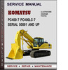 Thumbnail Komatsu PC400-7 PC400LC-7 Serial 50001 and up Factory Service Repair Manual Download PDF