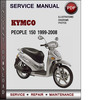 Thumbnail Kymco People 150 1999-2008 Factory Service Repair Manual Download PDF Thumbnail Kymco People 150 1999-2008 Factory Service Repair Manual Download PDF