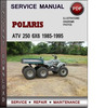 Thumbnail Polaris ATV 250 6x6 1985-1995 Factory Service Repair Manual Download Pdf Thumbnail Polaris ATV 250 6x6 1985-1995 Factory Service Repair Manual Download Pdf
