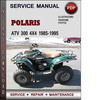 Thumbnail Polaris ATV 300 4x4 1985-1995 Factory Service Repair Manual Download Pdf Thumbnail Polaris ATV 300 4x4 1985-1995 Factory Service Repair Manual Download Pdf