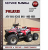 Thumbnail Polaris ATV Big Boss 500 6x6 1996-1998 Factory Service Repair Manual Download Pdf Thumbnail Polaris ATV Big Boss 500 6x6 1996-1998 Factory Service Repair Manual Download Pdf