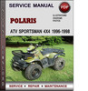 Thumbnail Polaris ATV Sportsman 4x4 1996-1998 Factory Service Repair Manual Download Pdf