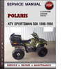 Thumbnail Polaris ATV Sportsman 500 1996-1998 Factory Service Repair Manual Download Pdf Thumbnail Polaris ATV Sportsman 500 1996-1998 Factory Service Repair Manual Download Pdf
