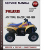 Thumbnail Polaris ATV Trail Blazer 1996-1998 Factory Service Repair Manual Download Pdf