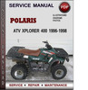 Thumbnail Polaris ATV Xplorer 400 1996-1998 Factory Service Repair Manual Download Pdf Thumbnail Polaris ATV Xplorer 400 1996-1998 Factory Service Repair Manual Download Pdf