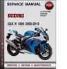 Thumbnail Suzuki GSX R 1000 2000-2010 Factory Service Repair Manual Download Pdf Thumbnail Suzuki GSX R 1000 2000-2010 Factory Service Repair Manual Download Pdf