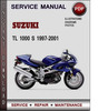 Thumbnail Suzuki TL 1000 S 1997-2001 Factory Service Repair Manual Download Pdf Thumbnail Suzuki TL 1000 S 1997-2001 Factory Service Repair Manual Download Pdf