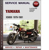 Thumbnail Yamaha XS650 1979-1981 Factory Service Repair Manual Download PDF