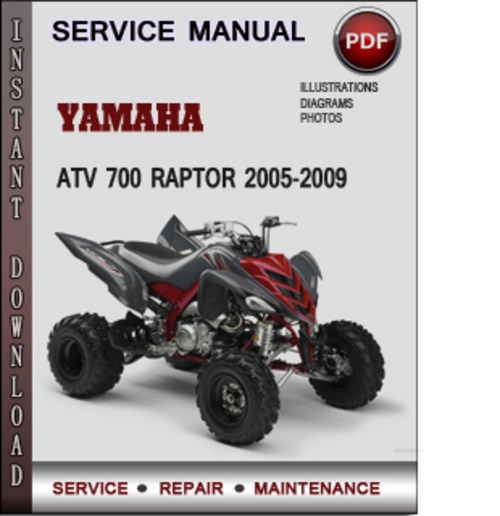 Raptor 700 Service Manual