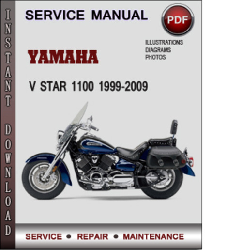 Yamaha V Star 1100 1999-2009 Factory Service Repair Manual Download PDF