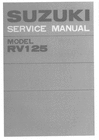 Thumbnail 1977 Suzuki RV125 Service Repair Manual Download Thumbnail 1977 Suzuki RV125 Service Repair Manual Download