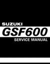Thumbnail Suzuki GSF600 1998 Service Repair Manual Download