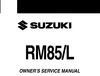 Thumbnail 2009 Suzuki RM85 Service Repair Manual Download