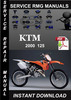 Thumbnail 2000 KTM 125 Service Repair Manual Download Thumbnail 2000 KTM 125 Service Repair Manual Download