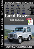 Thumbnail 2000 Land Rover Defender Service Repair Manual Download Thumbnail 2000 Land Rover Defender Service Repair Manual Download