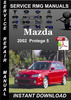 Thumbnail 2002 Mazda Protege 5 Service Repair Manual Download