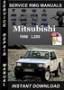 Thumbnail 1996 Mitsubishi L200 Service Repair Manual Download