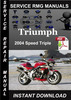Thumbnail 2004 Triumph Speed Triple Service Repair Manual Download Thumbnail 2004 Triumph Speed Triple Service Repair Manual Download