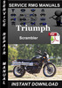 Thumbnail Triumph Scrambler Service Repair Manual Download