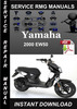 Thumbnail 2000 Yamaha EW50 Service Repair Manual Download
