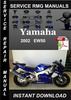 Thumbnail 2002 Yamaha EW50 Service Repair Manual Download
