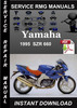 Thumbnail 1995 Yamaha SZR 660 Service Repair Manual Download