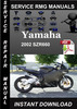 Thumbnail 2002 Yamaha SZR660 Service Repair Manual Download