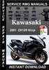 Thumbnail 2001 Kawasaki ZX12R Ninja Service Repair Manual Download