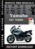 Thumbnail 2007 Yamaha TDM900 Service Repair Manual Download