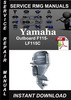 Thumbnail Yamaha Outboard F115-LF115C Service Repair Manual Download