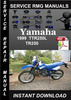 Thumbnail 1999 Yamaha TTR250L TR250 Service Repair Manual Download
