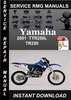 Thumbnail 2001 Yamaha TTR250L TR250 Service Repair Manual Download