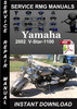 Thumbnail 2002 Yamaha V-Star-1100 Service Repair Manual Download