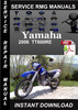 Thumbnail 2006 Yamaha TT600RE Service Repair Manual Download