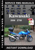 Thumbnail 2006 Kawasaki Z750 Service Repair Manual Download