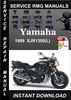 Thumbnail 1999 Yamaha XJR1300(L) Service Repair Manual Download