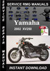 Thumbnail 2002 Yamaha XV250 Service Repair Manual Download