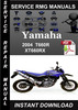 Thumbnail 2004 Yamaha XT660R XT660RX Service Repair Manual Download