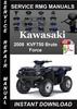 Thumbnail 2008 Kawasaki KVF750 Brute Force Service Repair Manual Downl