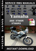 Thumbnail 2005 Yamaha XT660R XT660RX Service Repair Manual Download