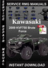 Thumbnail 2009 Kawasaki KVF750 Brute Force Service Repair Manual Downl