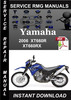 Thumbnail 2006 Yamaha XT660R XT660RX Service Repair Manual Download