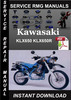 Thumbnail Kawasaki KLX650 KLX650R Service Repair Manual Download