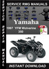 Thumbnail 1997 Yamaha YFM Wolverine 350 Service Repair Manual Download