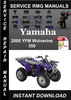 Thumbnail 2000 Yamaha YFM Wolverine 350 Service Repair Manual Download Thumbnail 2000 Yamaha YFM Wolverine 350 Service Repair Manual Download