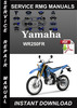 Thumbnail Yamaha WR250FR Service Repair Manual Download